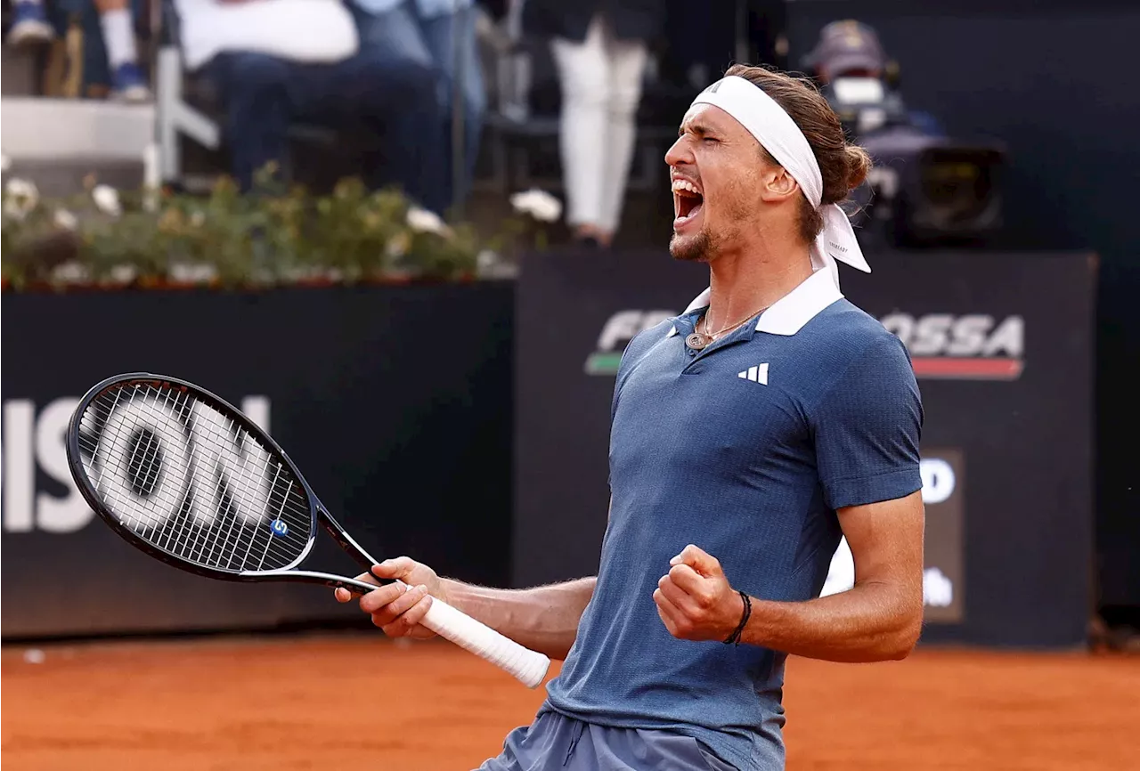 Zverev-triumf i Roma