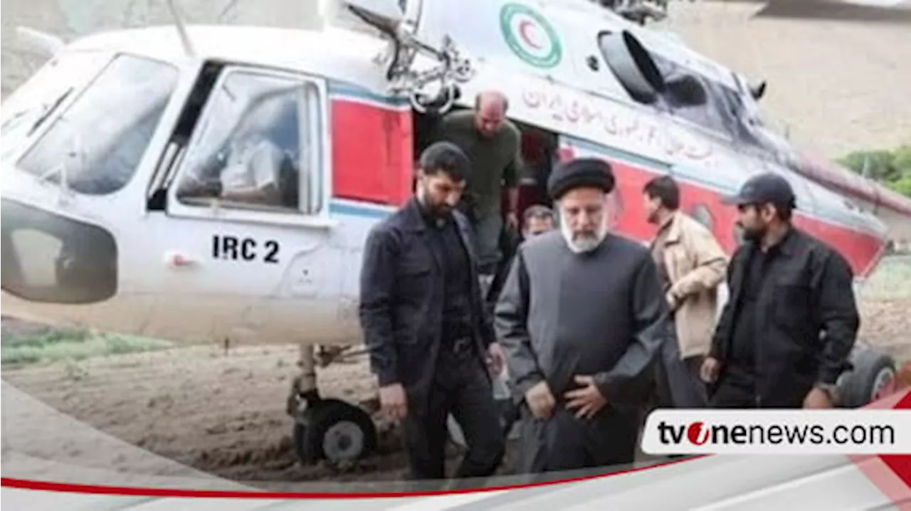 Detik-detik Helikopter yang Membawa Presiden Iran Ibrahim Raisi Mendarat Darurat, Tim SAR Dikerahkan