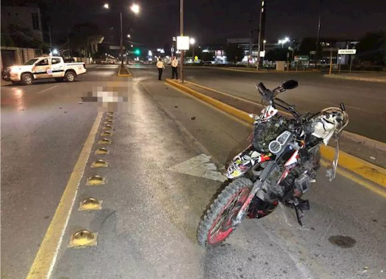 Muere al caer de su moto, al norte de Saltillo; presuntamente transitaba en estado de ebriedad