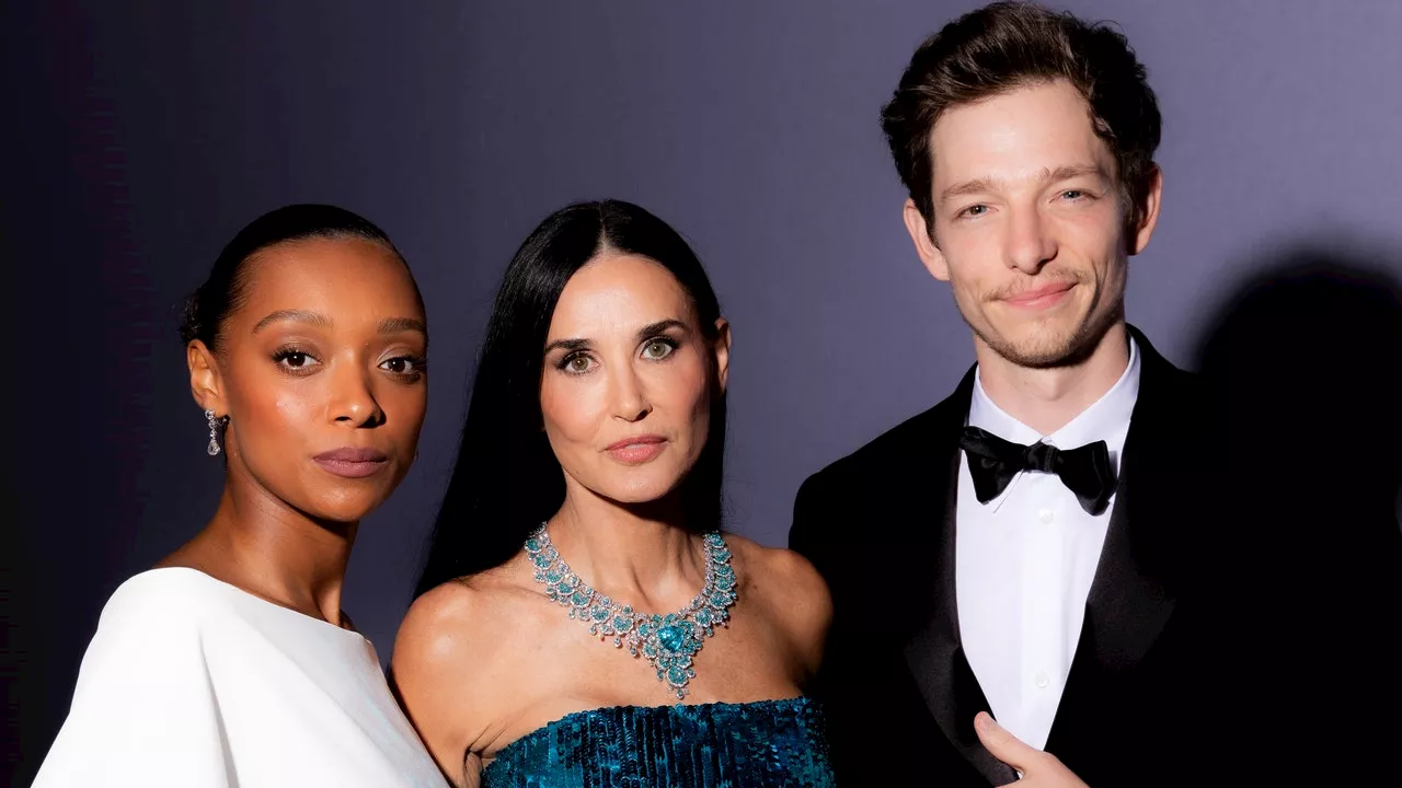 In Cannes, Demi Moore Toasts Mike Faist, Sophie Wilde, and a New Generation of Stars