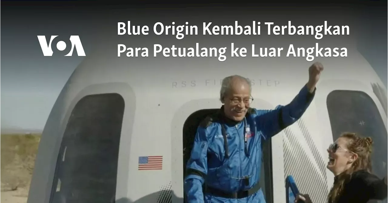 Blue Origin Kembali Terbangkan Para Petualang ke Luar Angkasa