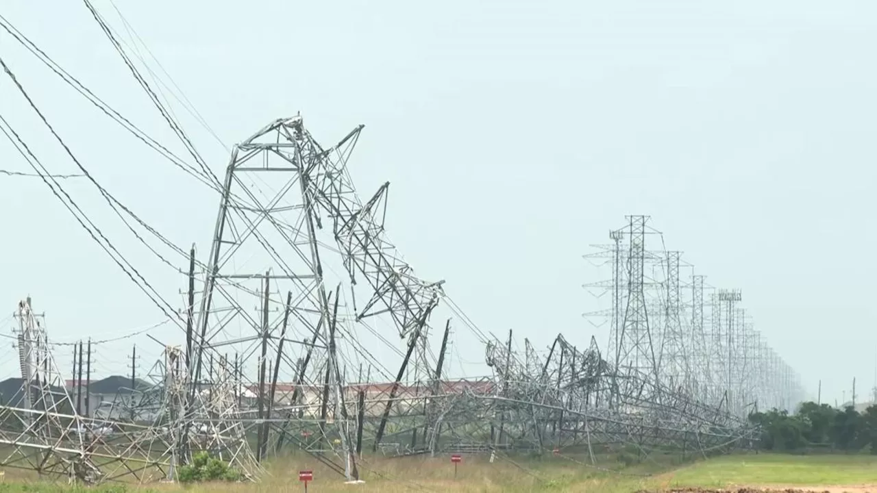 Houston residents seek relief after storm knocks out power to thousands