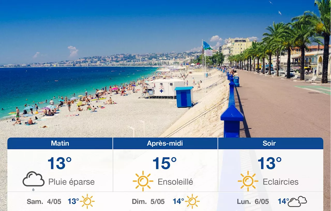 Météo Nice: prévisions du vendredi 3 mai 2024