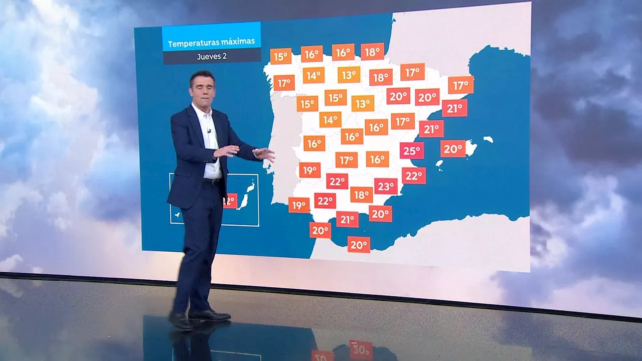 César Gonzalo: 'Siguen las tormentas en el norte, con tardes cada vez más cálidas'