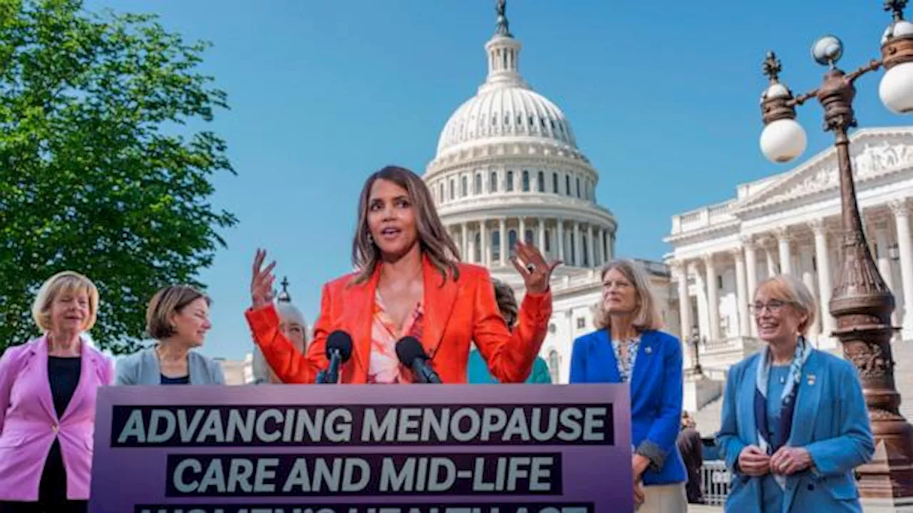 Halle Berry joins senators in supporting $275 million bill for menopause