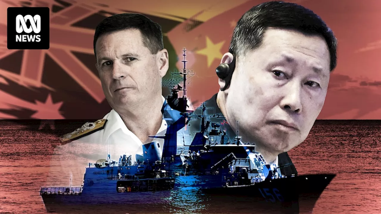 Australia's navy chief confronts Chinese counterpart over 'unsafe' sonar attack against HMAS Toowoomba