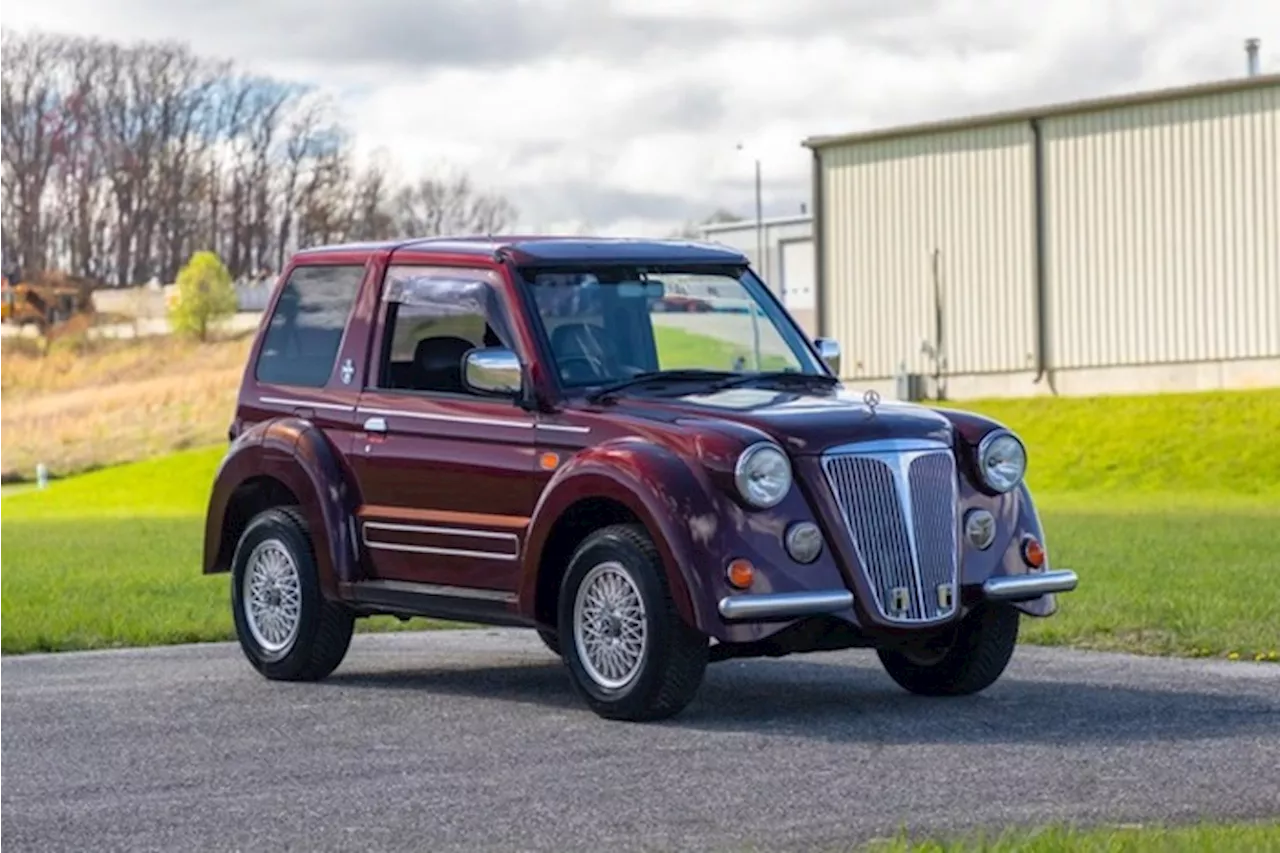 Raro Mitsubishi Pajero Jr 'Flying Pug' all'asta da Mecum