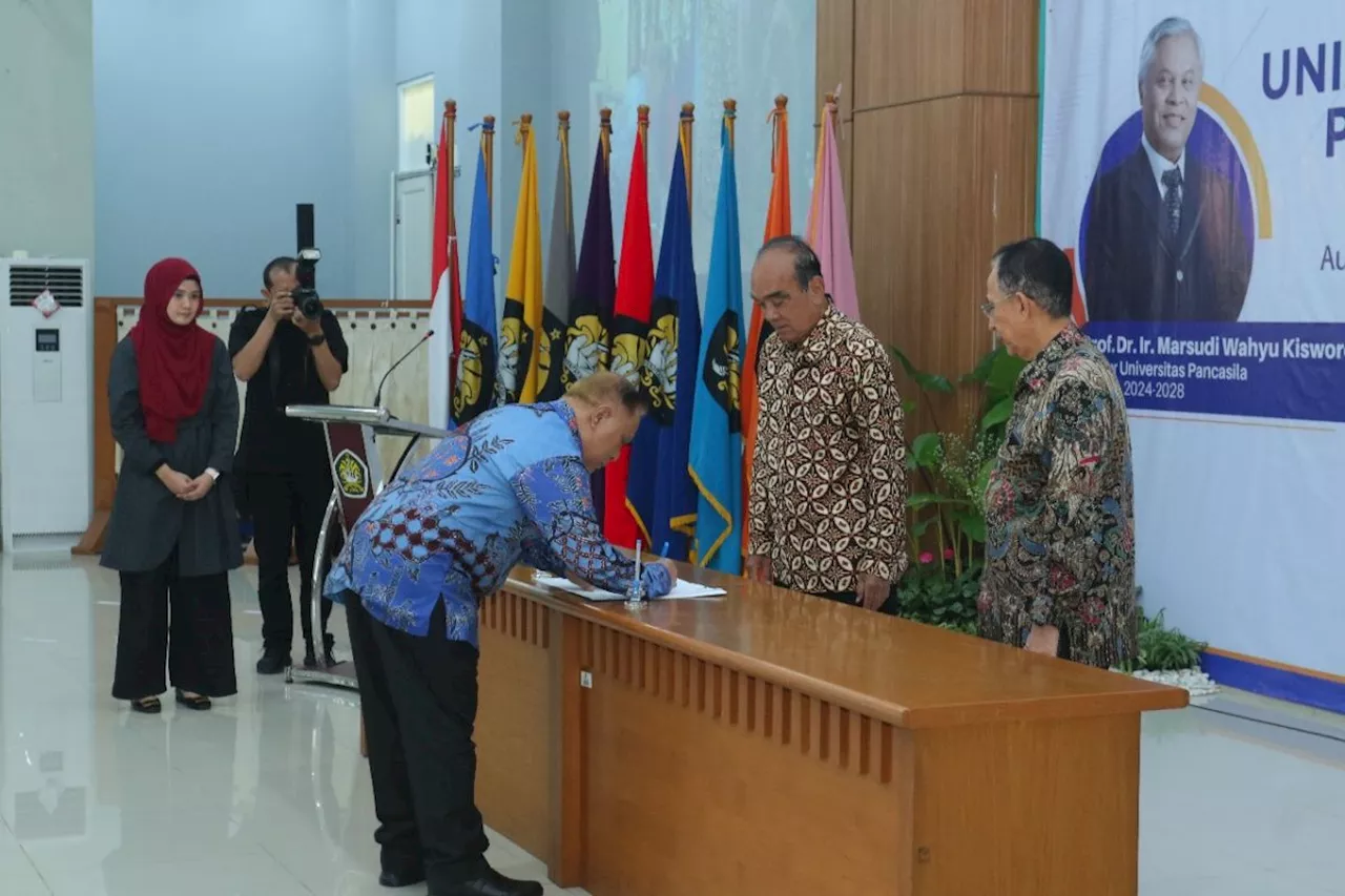 Prof Marsudi dilantik jadi rektor baru Universitas Pancasila