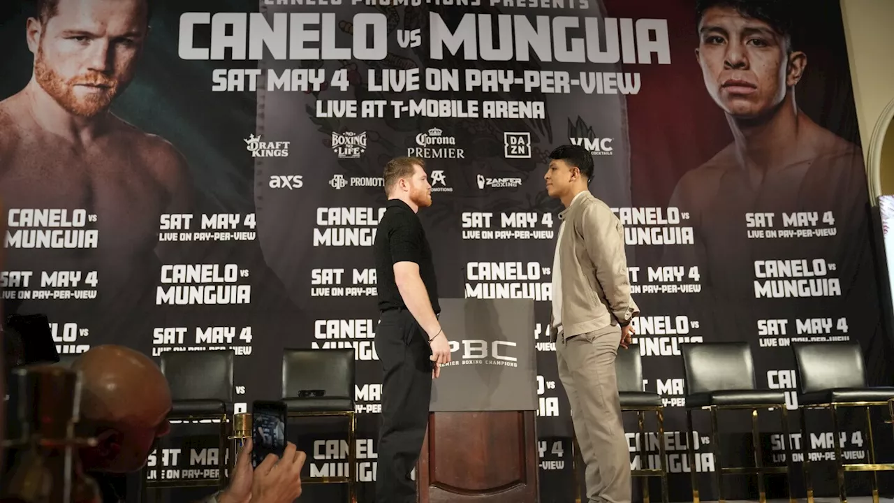 Alvarez and Munguia unusually polite to each other leading up to all-Mexican Cinco de Mayo fight