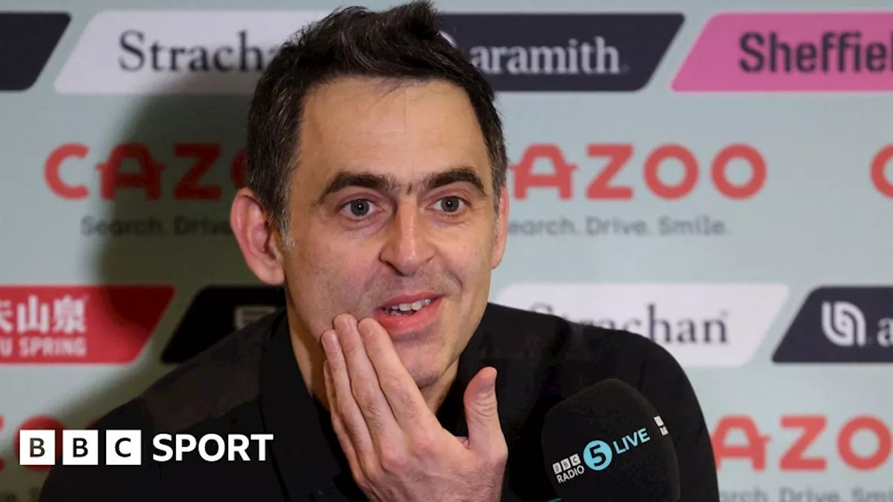 World Championship: Ronnie O''Sullivan casts doubt on UK appearances next season