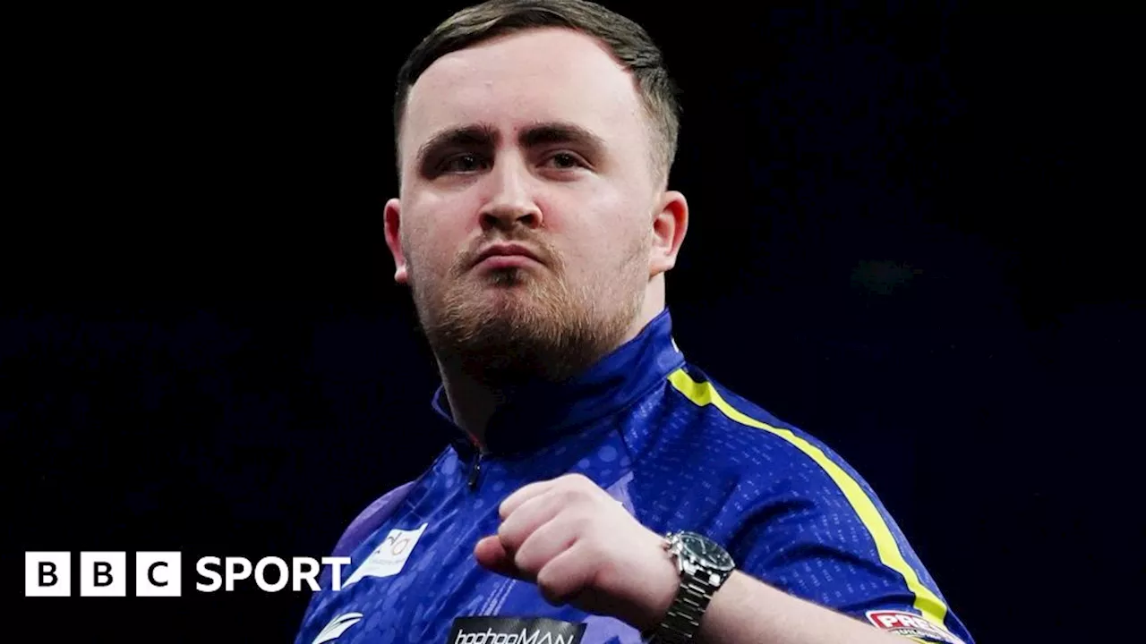 Luke Littler seals Premier League Darts play-off spot with Aberdeen win