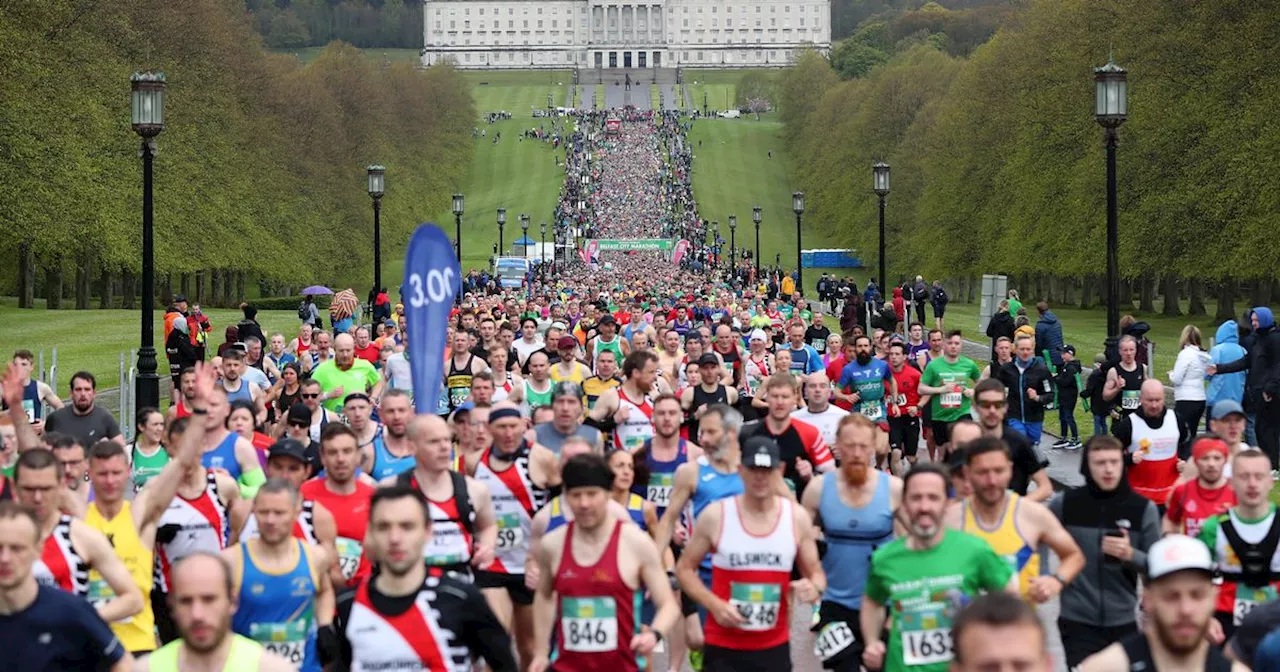 Full list of road closures in place for Belfast City Marathon 2024