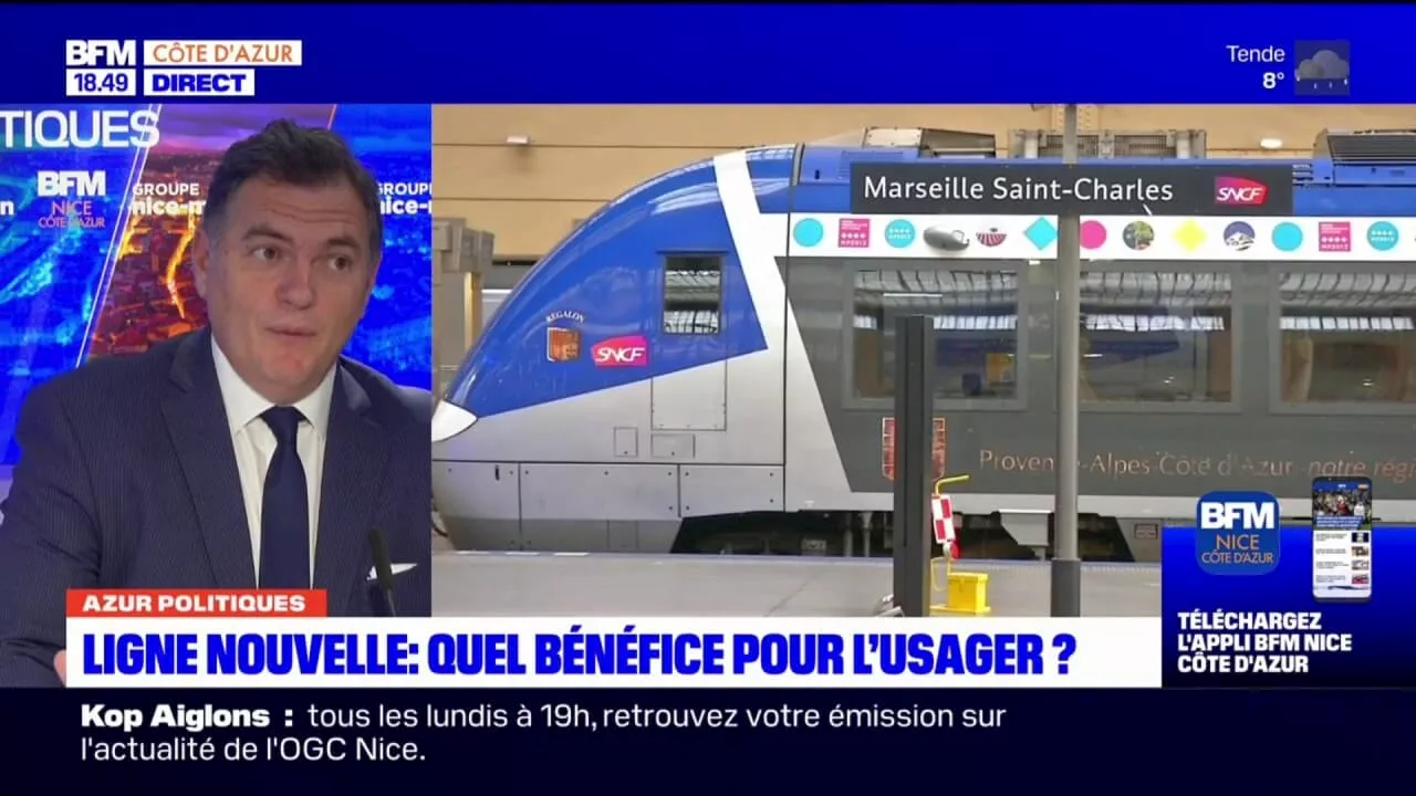 Provence-Alpes-Côte d'Azur: Philippe Tabarot souhaite renforcer le maillage ferroviaire