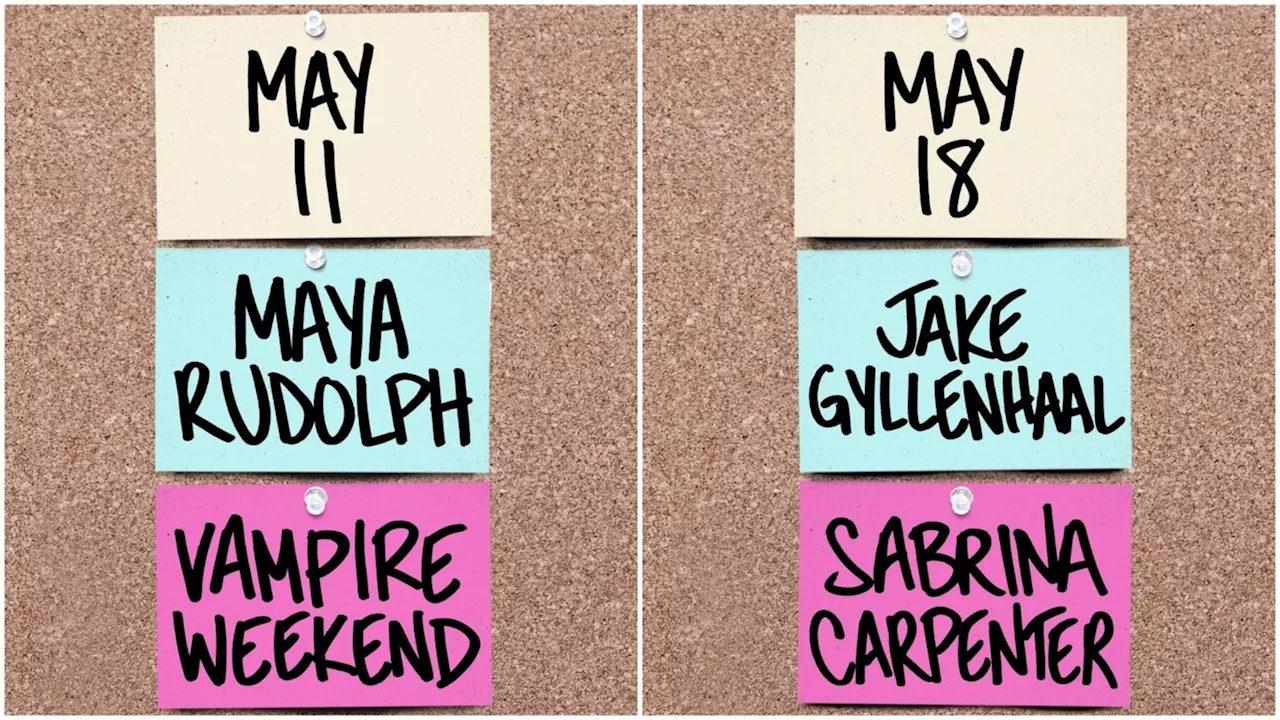 Saturday Night Live Season 49: Maya Rudolph, Jake Gyllenhaal Hosting