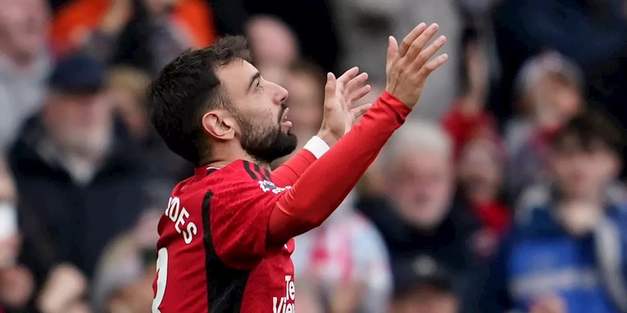 Waduh, Bruno Fernandes Diragukan Tampil Lawan Crystal Palace