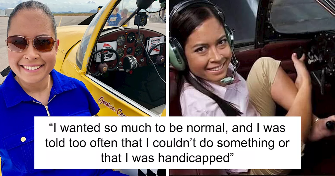 Woman Born Without Arms Soars The Skies Using Her Feet As First Fully Licensed Pilot