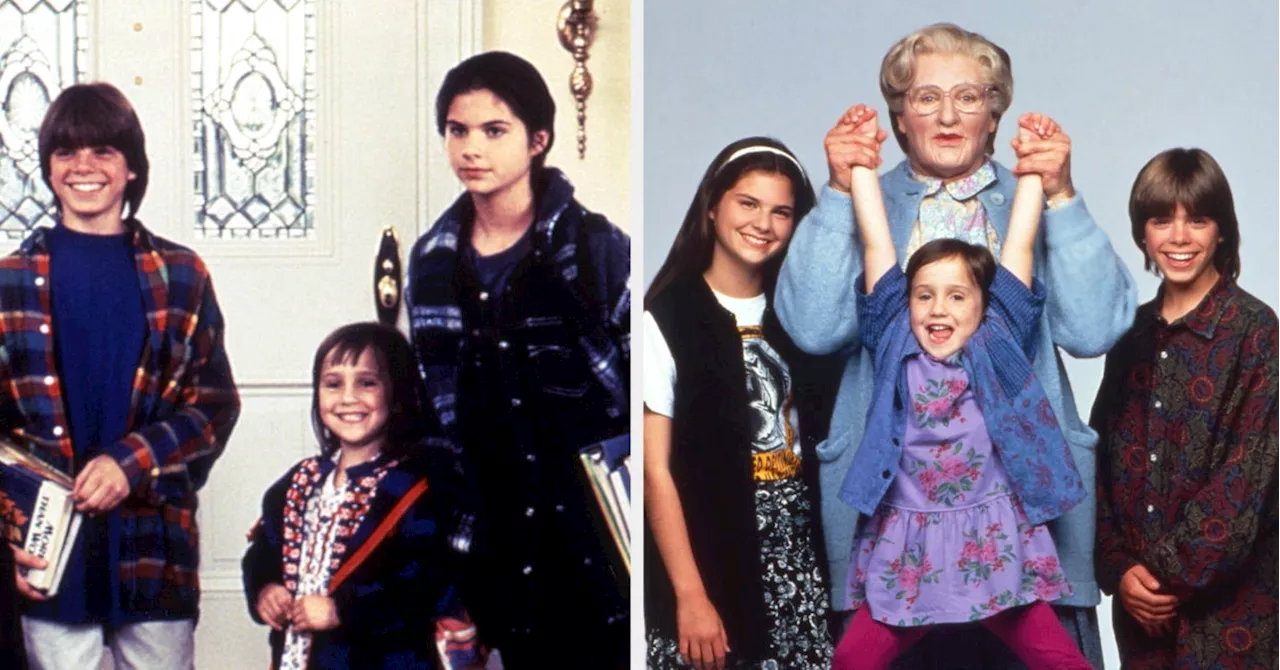 Mrs. Doubtfire Child Stars Reunite In Nostalgic Photos