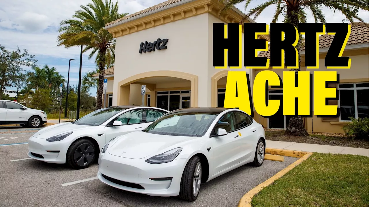 Hertz Is Off-Loading An Extra 10,000 EVs Due To Massive Depreciation