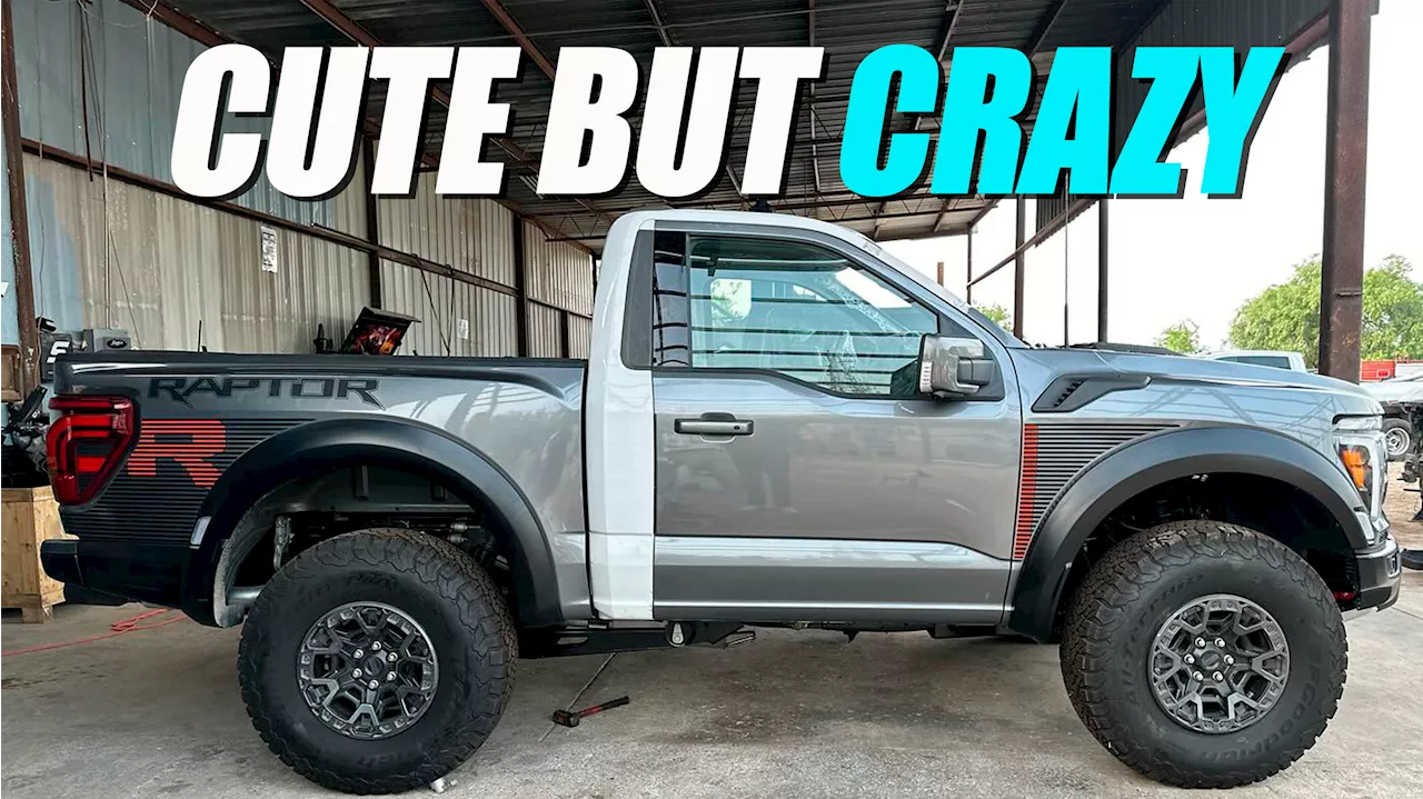 Single-Cab Ford F-150 Raptor R Looks Like A Real-Life Hot Wheels