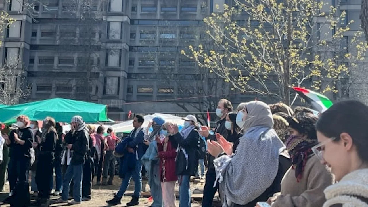 Student protesters at McGill encampment determined to stay after judge rejects injunction