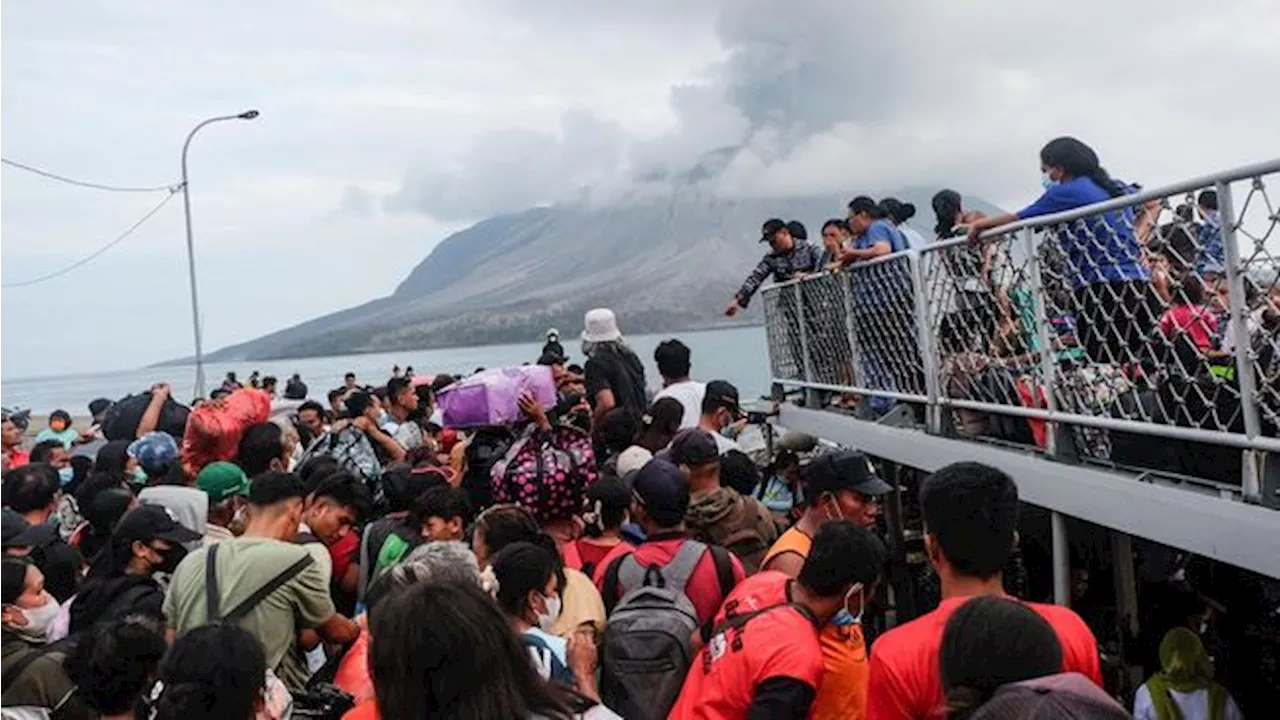 Dua Desa di Tagulandang Akan Direlokasi Imbas Erupsi Gunung Ruang