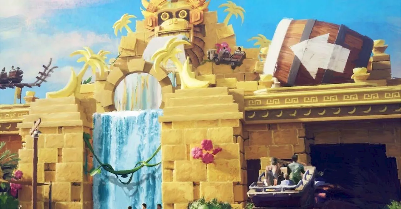 Here's the Best Look at Donkey Kong's New Epic Universe Ride