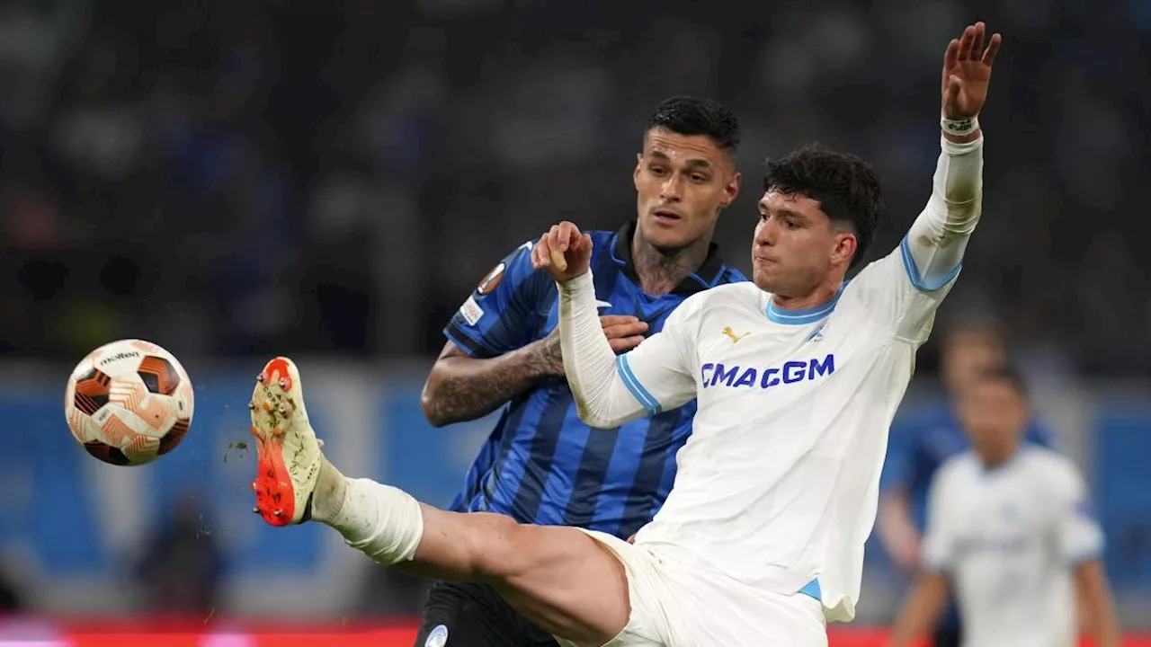 Marsiglia-Atalanta, semifinale di Europa League: Scamacca gol, poi un pari che lascia tutto aperto