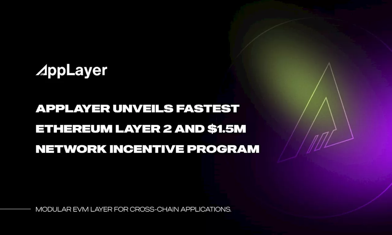 AppLayer Unveils Fastest EVM Network and $1.5M Network Incentive Program