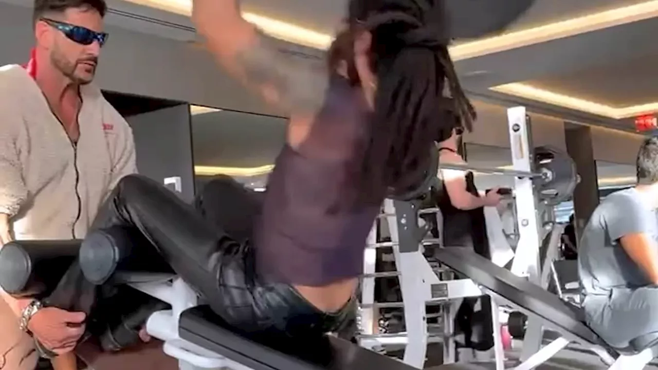 Lenny Kravitz, 59, explains the reason why he wears leather pants and boots during gym workouts