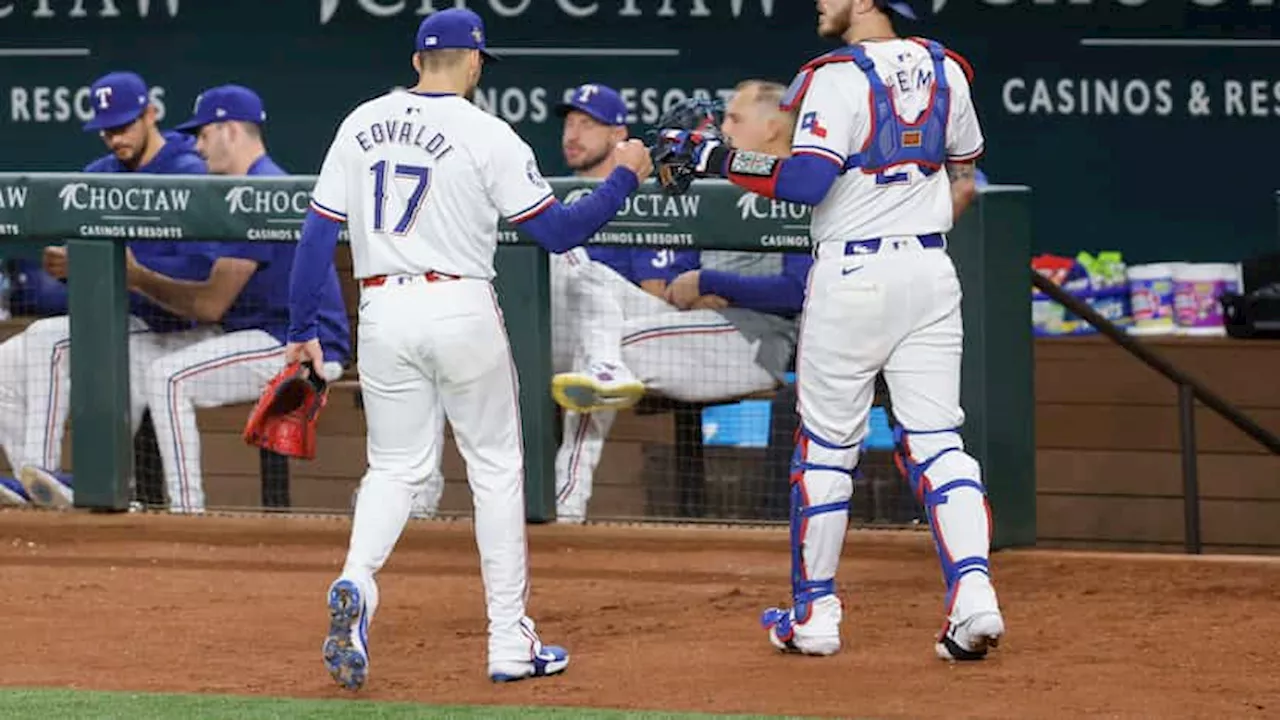 Rangers' Nathan Eovaldi exits start vs. Washington with groin issue