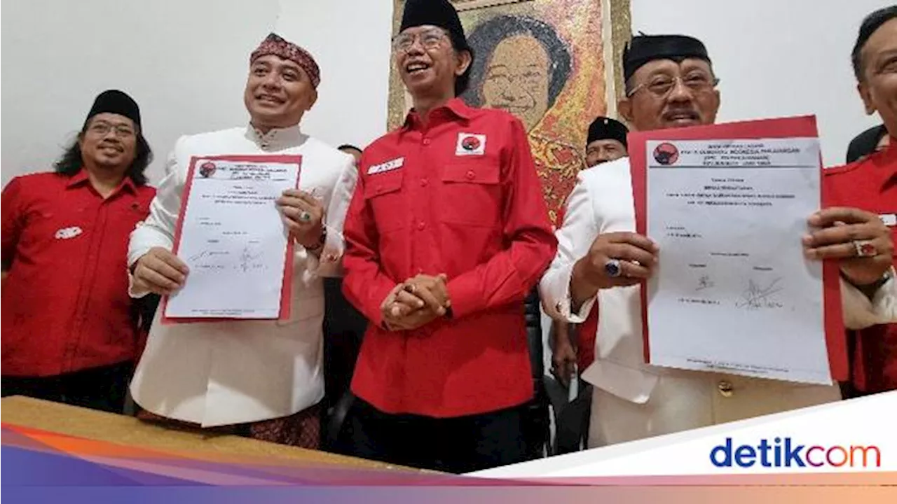 Maju Pilwali Surabaya 2024, Eri-Armuji Resmi Daftar ke PDIP