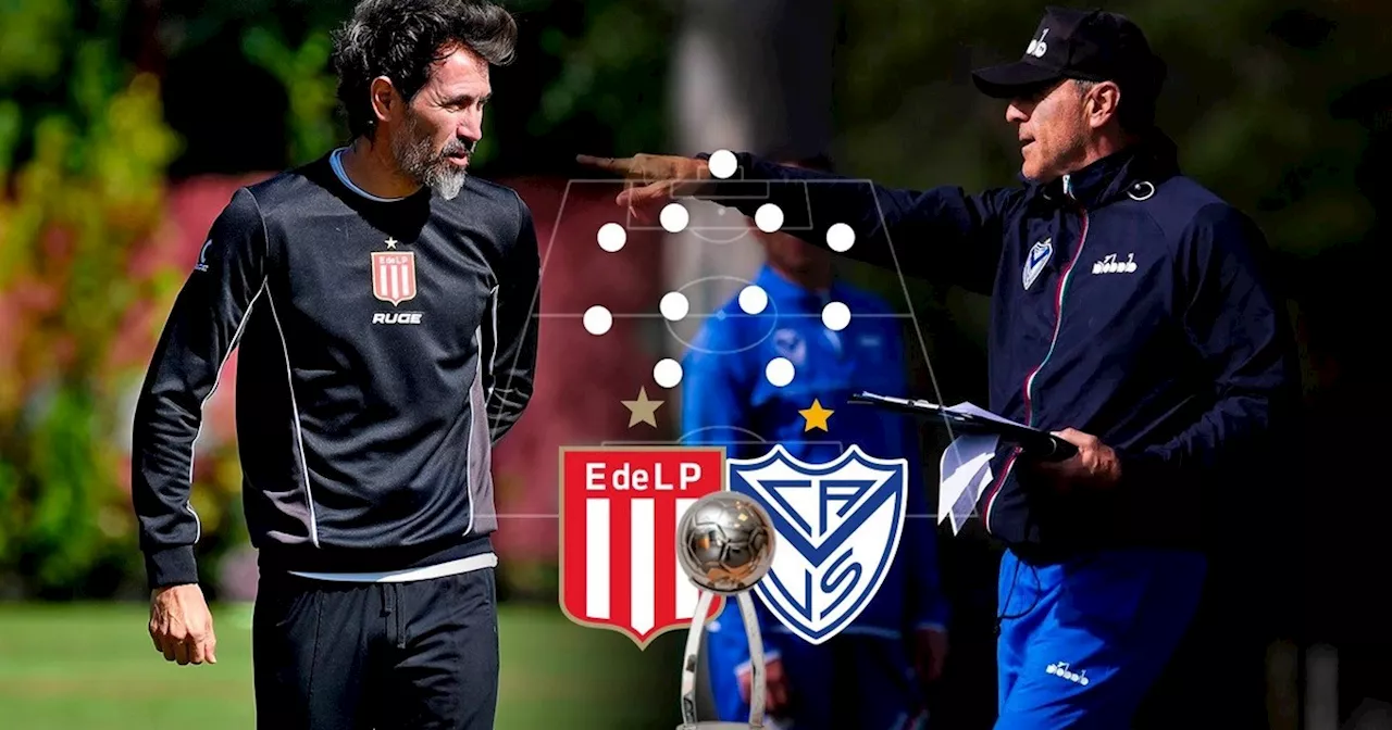 Estudiantes y Vélez volvieron a las prácticas: ¿cómo formarían en la final?