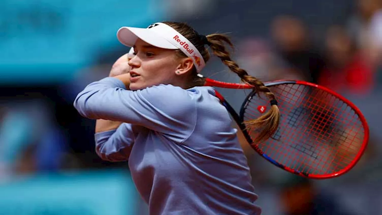 Rybakina survives Putintseva scare to reach Madrid semis, Sabalenka eases past Andreeva