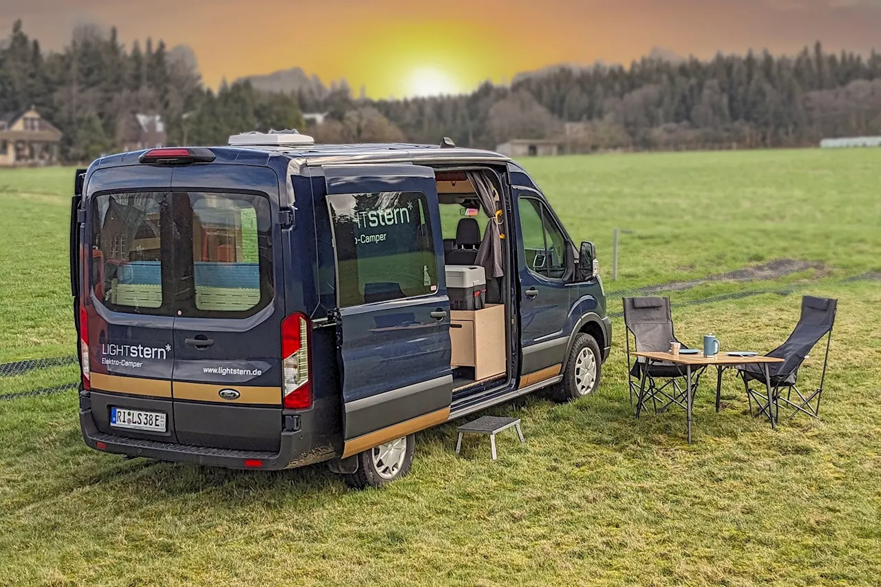 LIGHTstern zeigt E-Camper auf Basis des Ford E-Transit