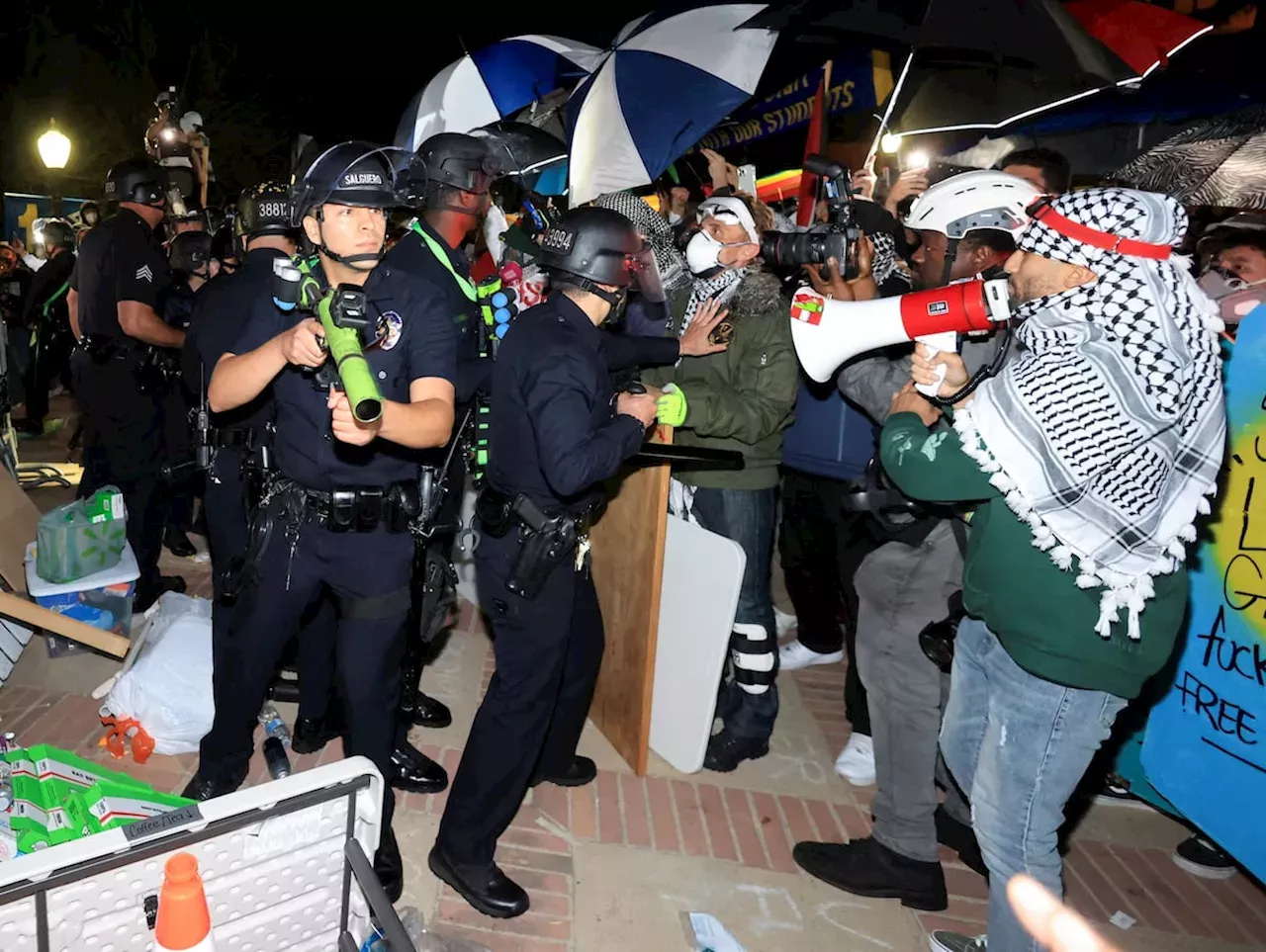 Las últimas Horas Del Campamento De UCLA: “Estamos Dispuestos A Revivir ...