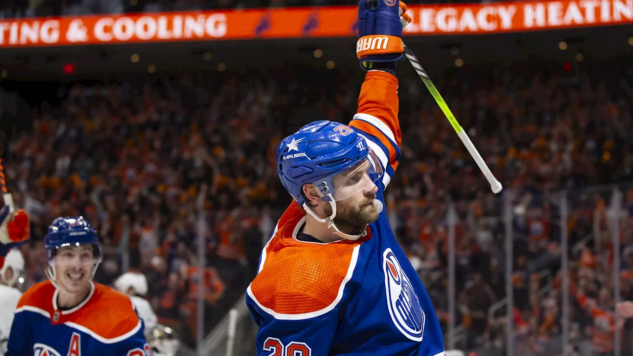 NHL-Playoffs: Leon Draisaitl führt Edmonton Oilers zum Sieg gegen Los Angeles Kings - Traum vom Stanley Cup lebt