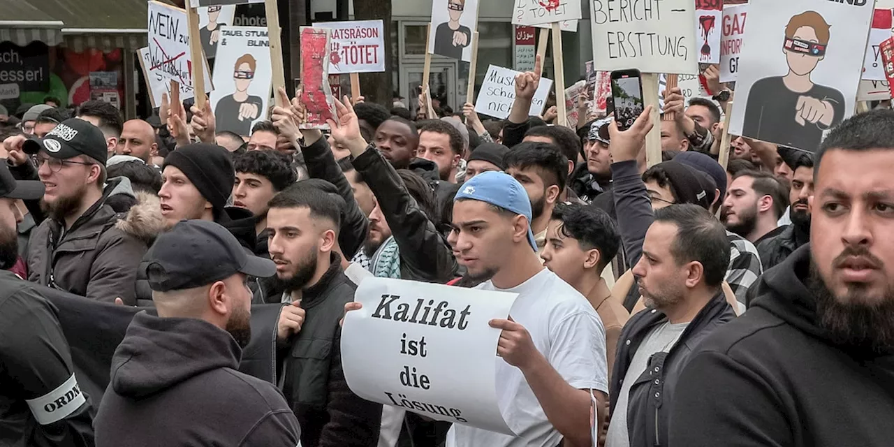 „Armutszeugnis nach islamistische Machtdemonstration“: Folgen der Kalifat-Demo