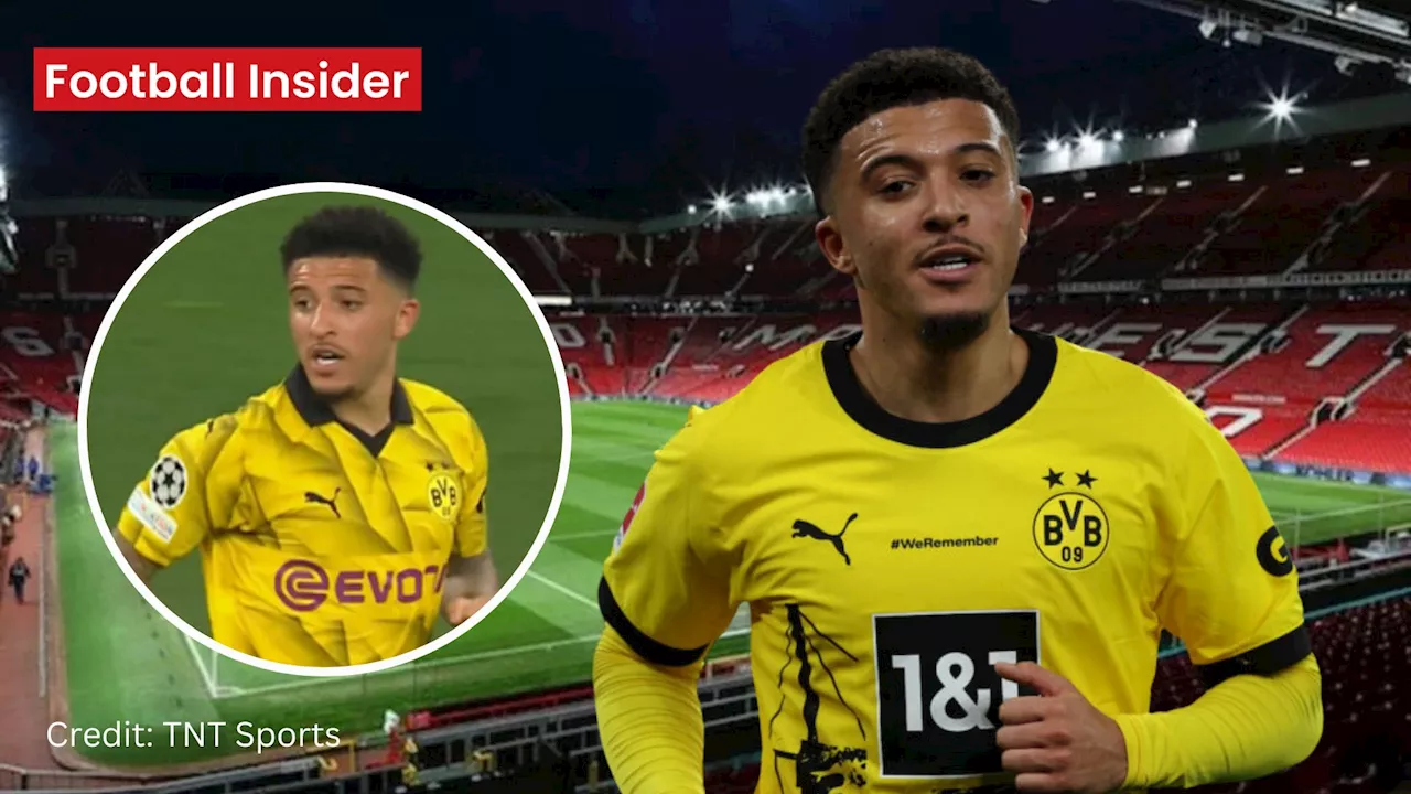 Man United fans are all saying same thing as ‘insane’ Jadon Sancho stats emerge