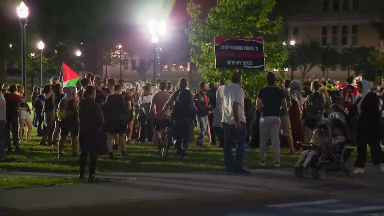 Pro-Palestine protest held on OSU's campus on Wednesday ends without incident