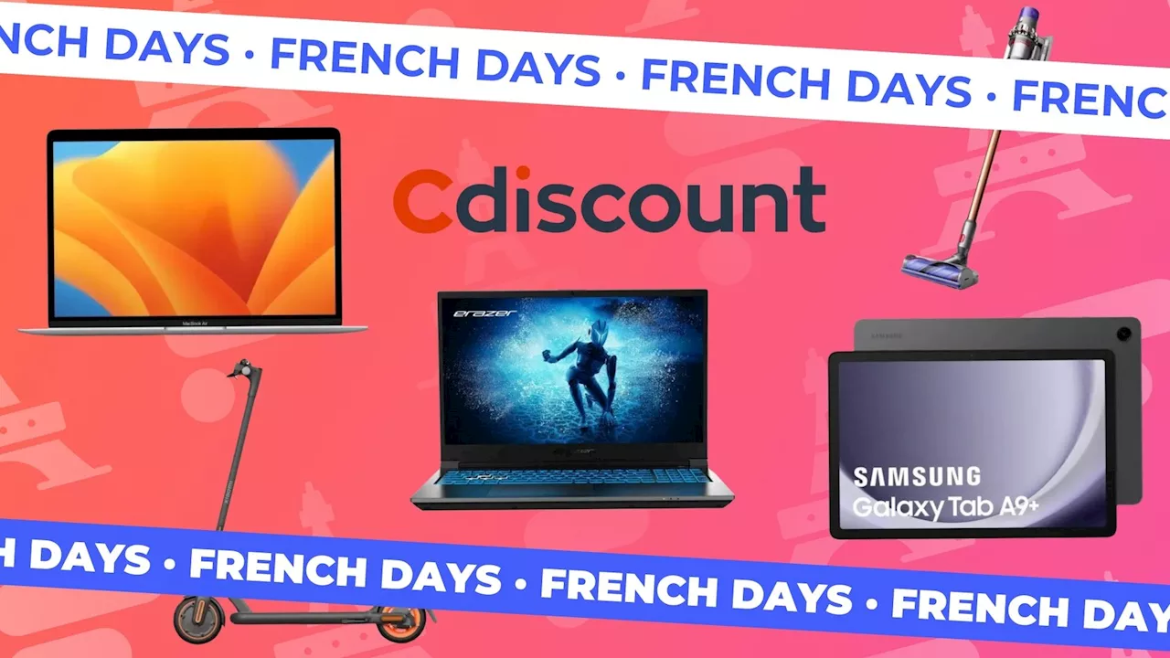 Cdiscount : le TOP 9 des offres à ne pas rater pendant les French Days