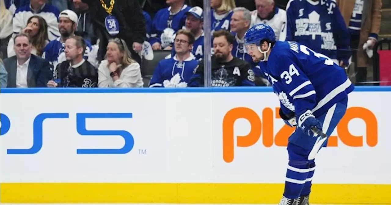 Auston Matthews to miss Leafs’ must-win Game 6