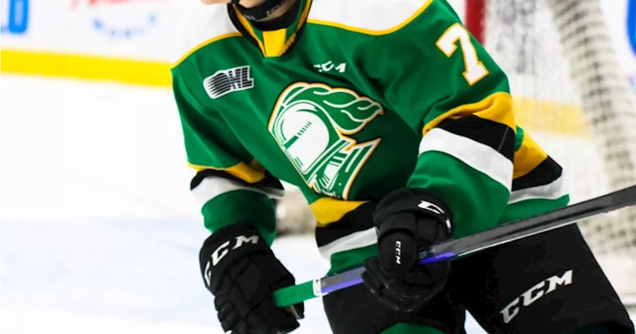 Easton Cowan of London Knights named OHL’s Most Outstanding Player