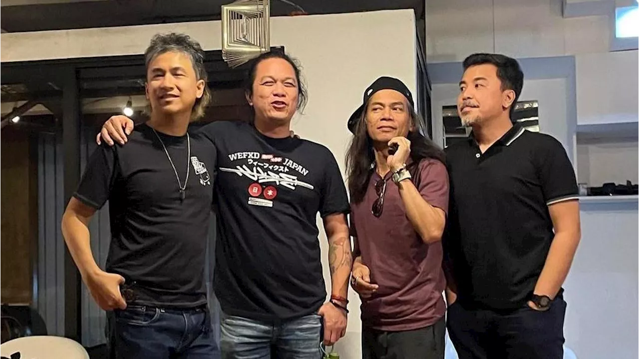 Eraserheads to go on tour in the US, Canada, Dubai