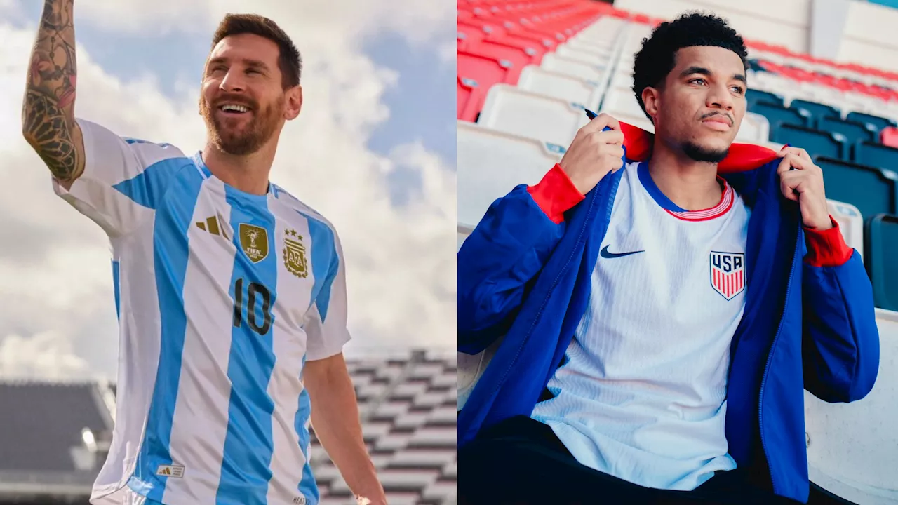 Jersey Keren Copa America 2024: Argentina, Brasil, Meksiko, Amerika Serikat dan lainnya!