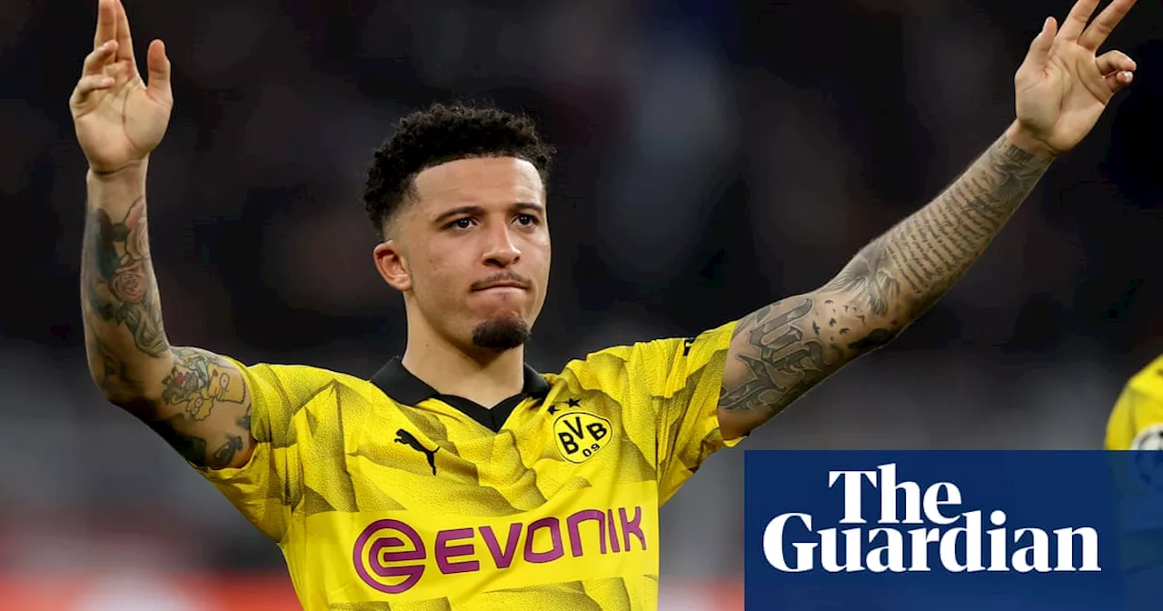 Champions League team of the week: Jadon Sancho is back to his best