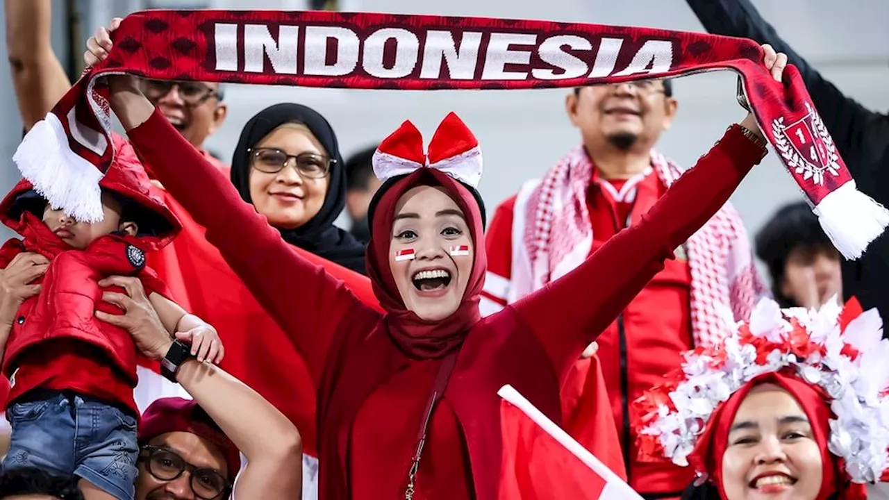 Antusiasme Suporter Indonesia Tetap Besar, Jatah Tiket Kontra Irak Menurun