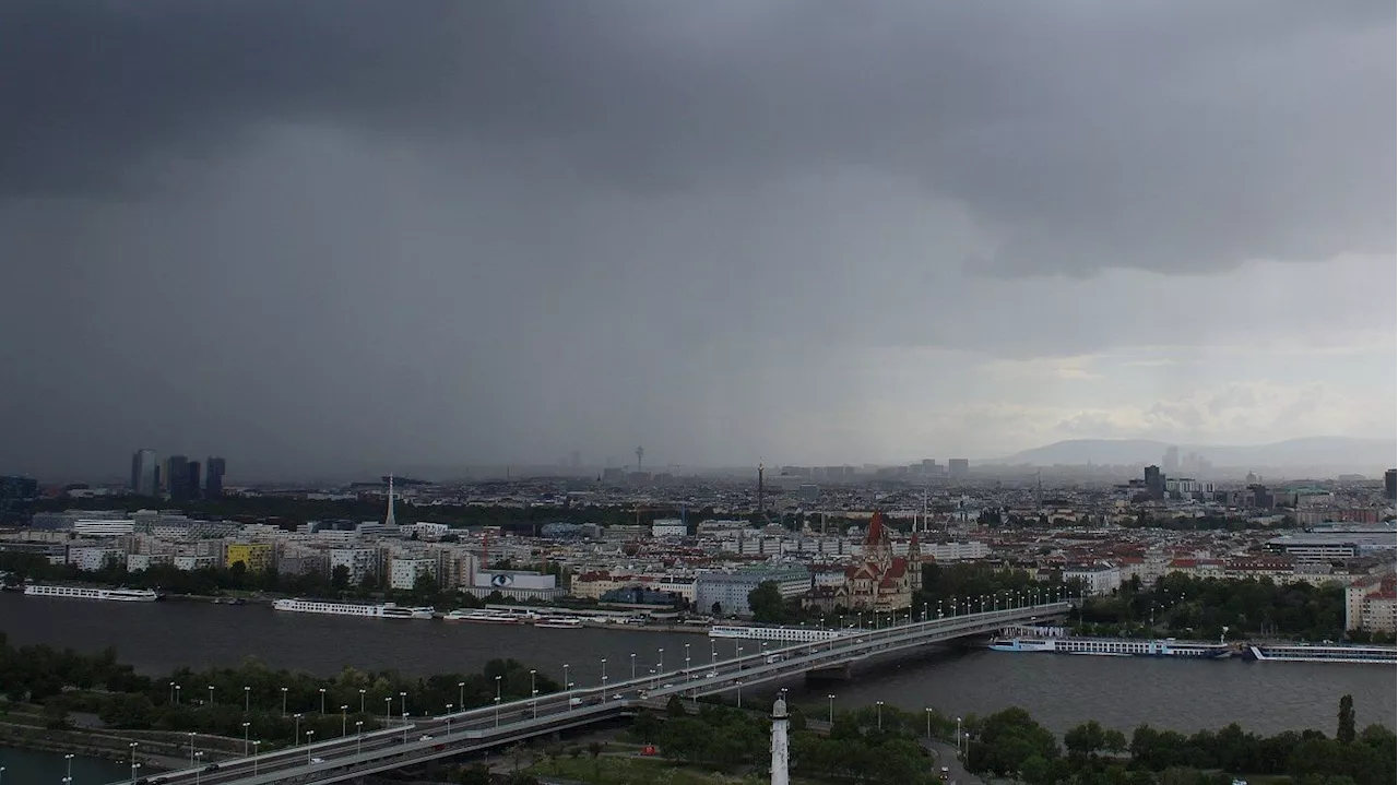 – Heftige Regen-Walze überrascht Wiener völlig