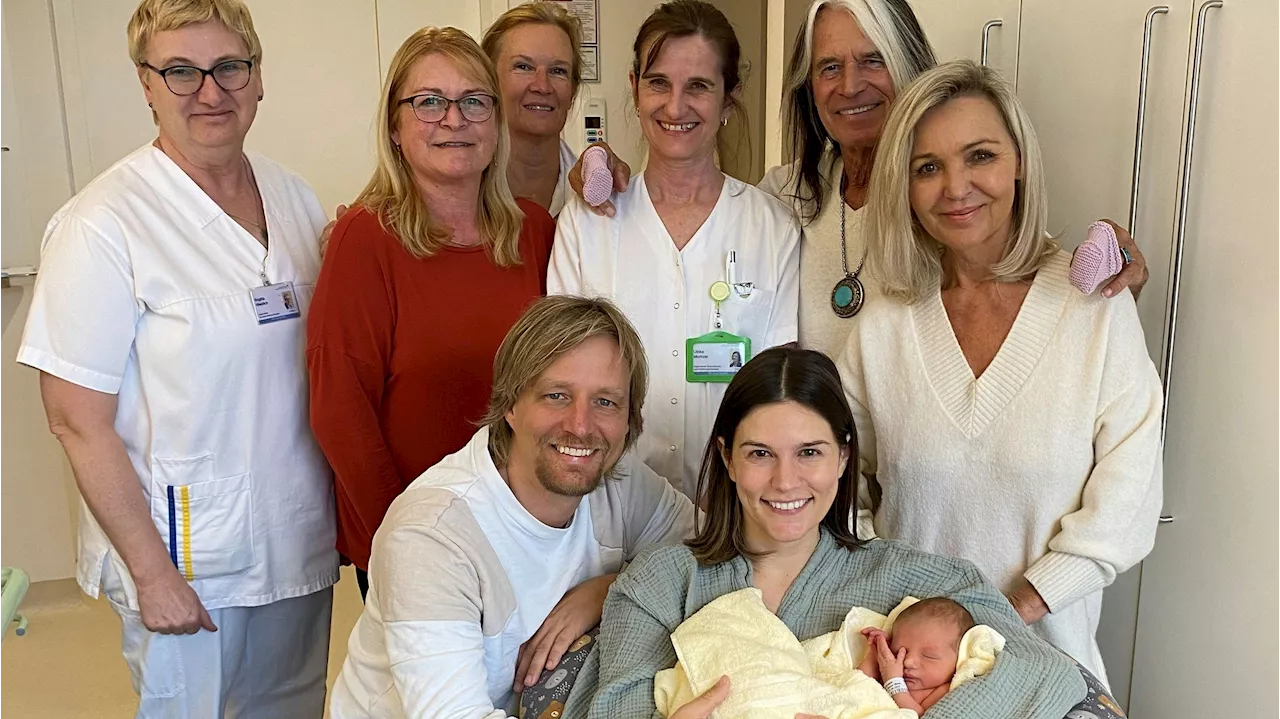 Schlagersänger Ricky Berger und Jelena im Babyglück