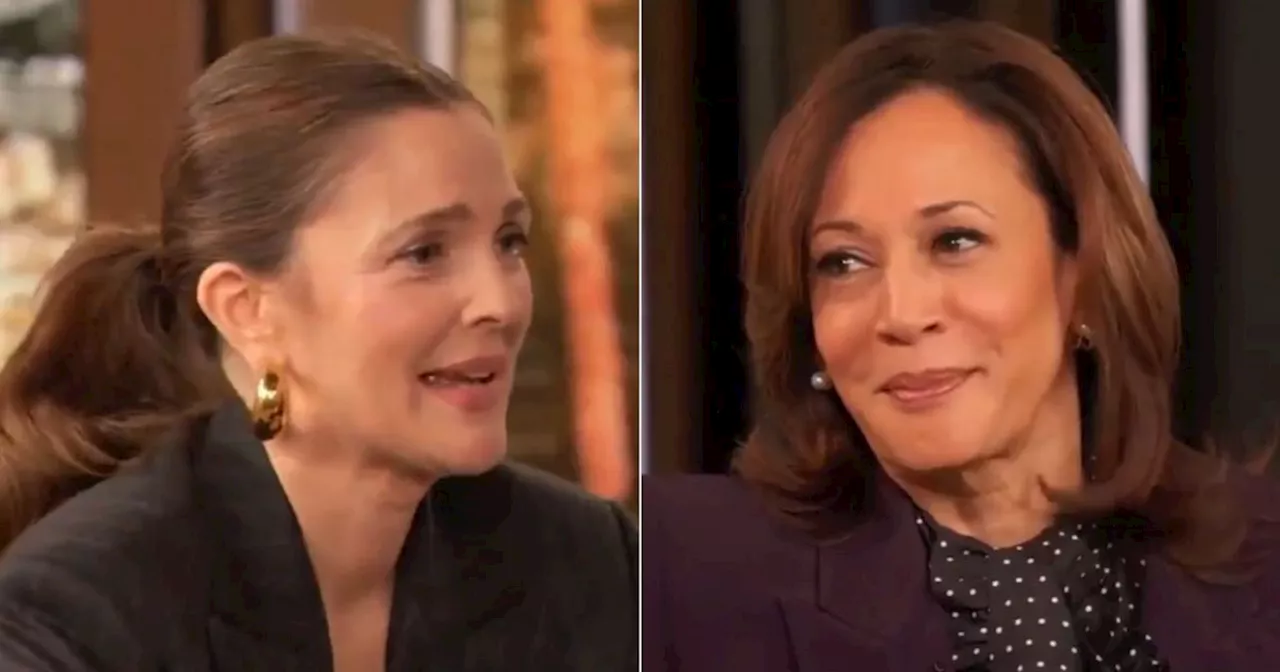 Drew Barrymore’s Interview With Kamala Harris Shows How Even Well-Meaning White People Can Be Cringey