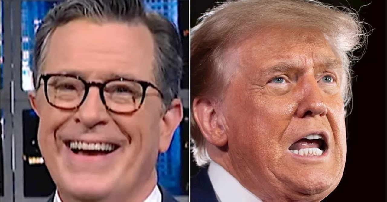 Stephen Colbert Has Stinging 3-Word 'Answer' To Chilling New Trump Report